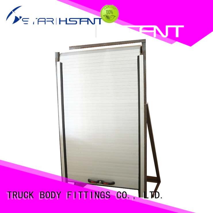 TBF vanrefrigerated aluminum roll up door for business for Tarpaulin
