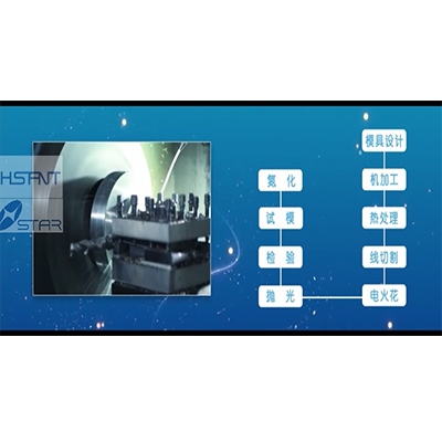 Production process of aluminum profile mold