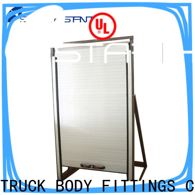 TBF 18mm aluminum rolling shutter doors manufacturers for Vehicle