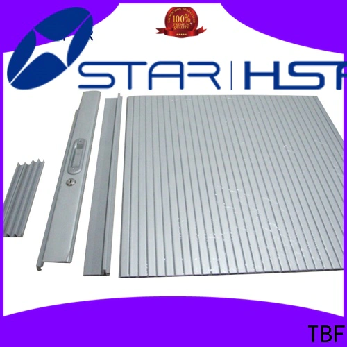 TBF cover modern roller shutters spare parts supplier for Trialer
